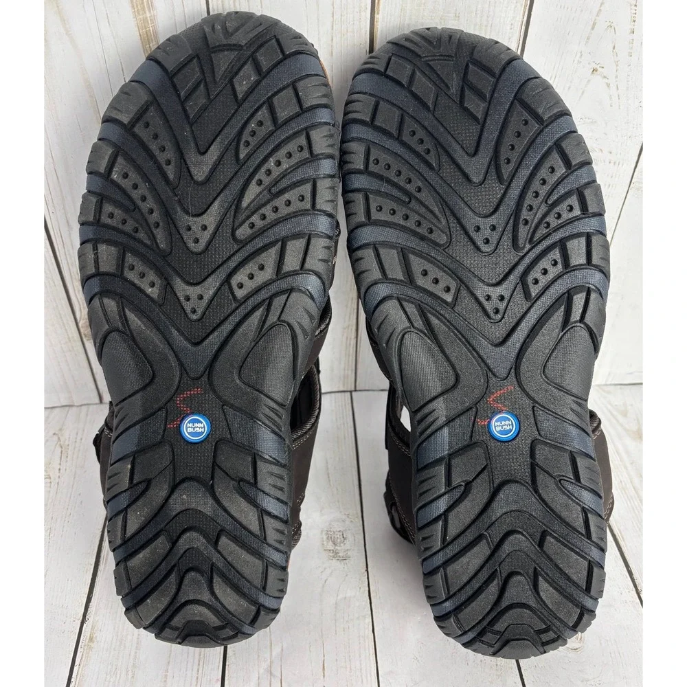 Nunn Bush Men's Brown Rio Bravo Fisherman Sandal Shoes‎ Size 12W